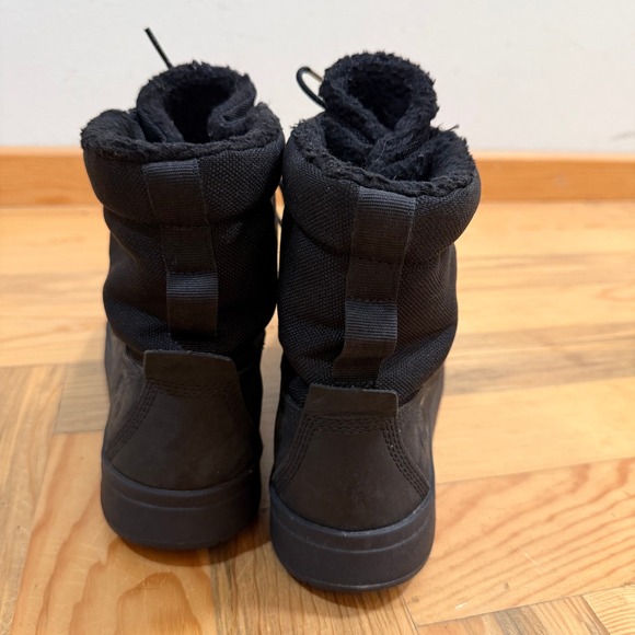 Timberland Davis‎ Square Roll-Top Leather Black Boots Men Size 11 main image 13